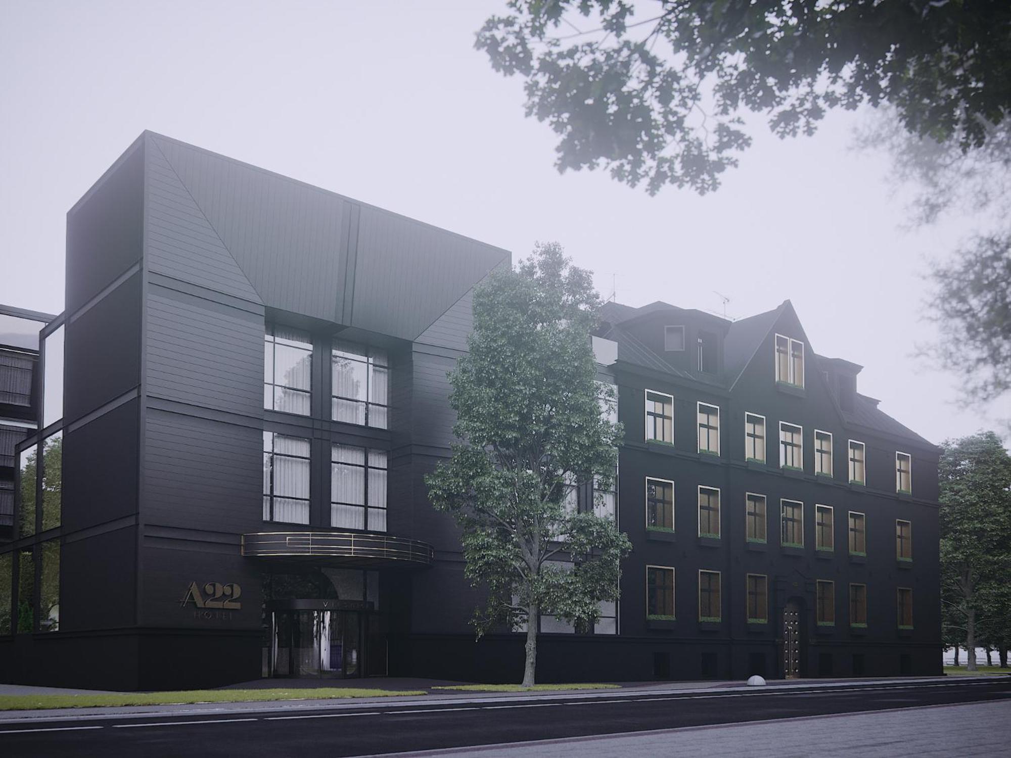 A22 Hotel Рига Экстерьер фото