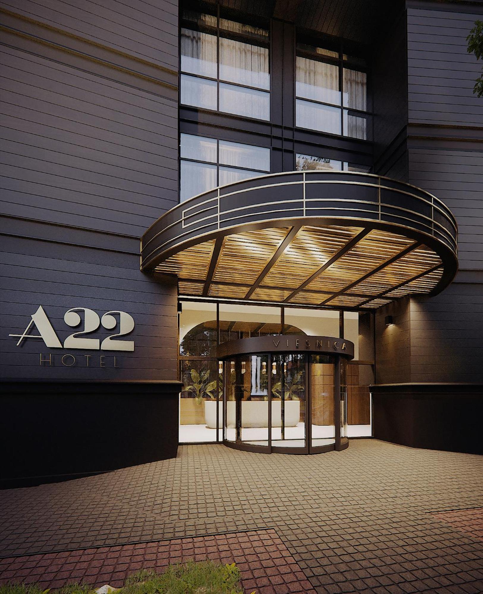 A22 Hotel Рига Экстерьер фото